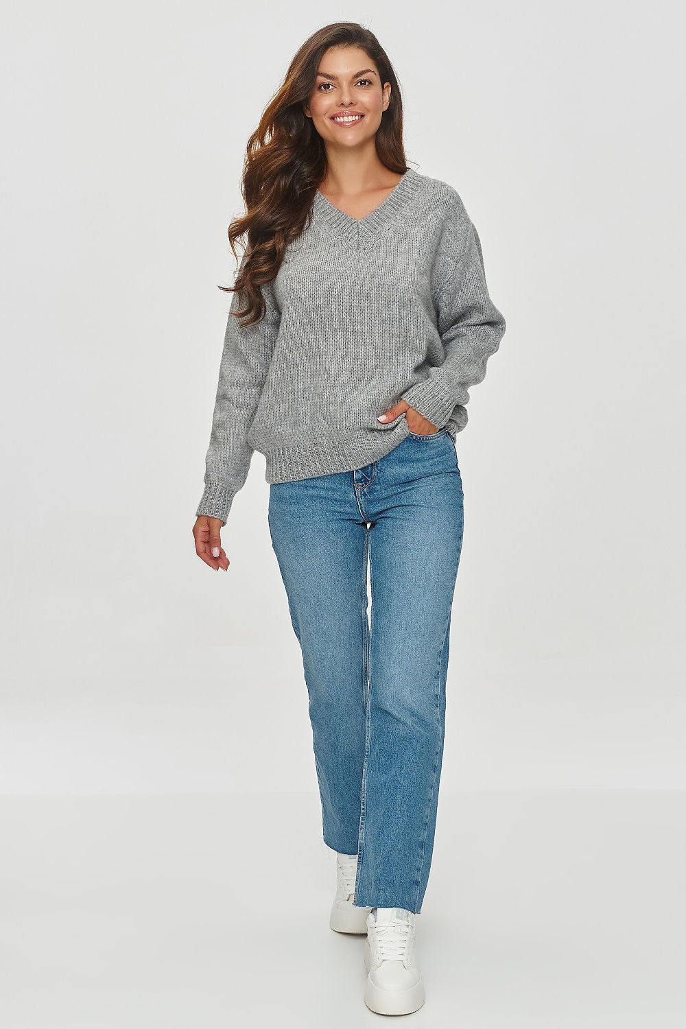 Jumper model 201799 Makadamia