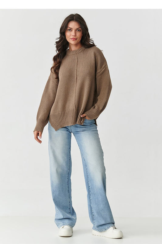 Jumper model 217381 Makadamia