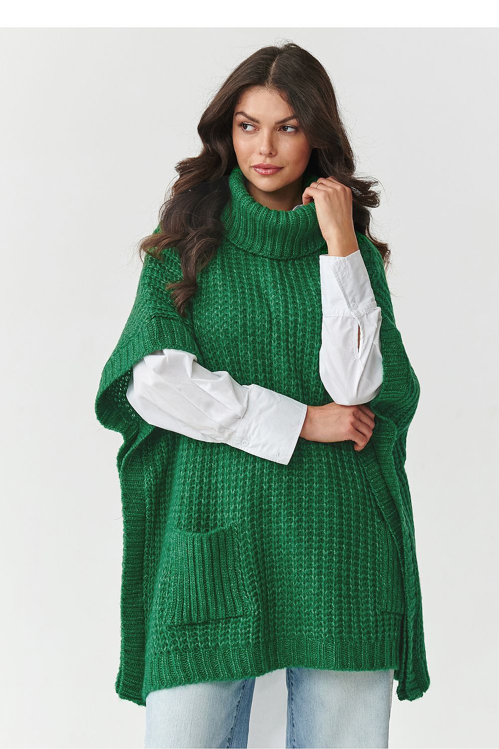 Turtleneck model 217655 Makadamia