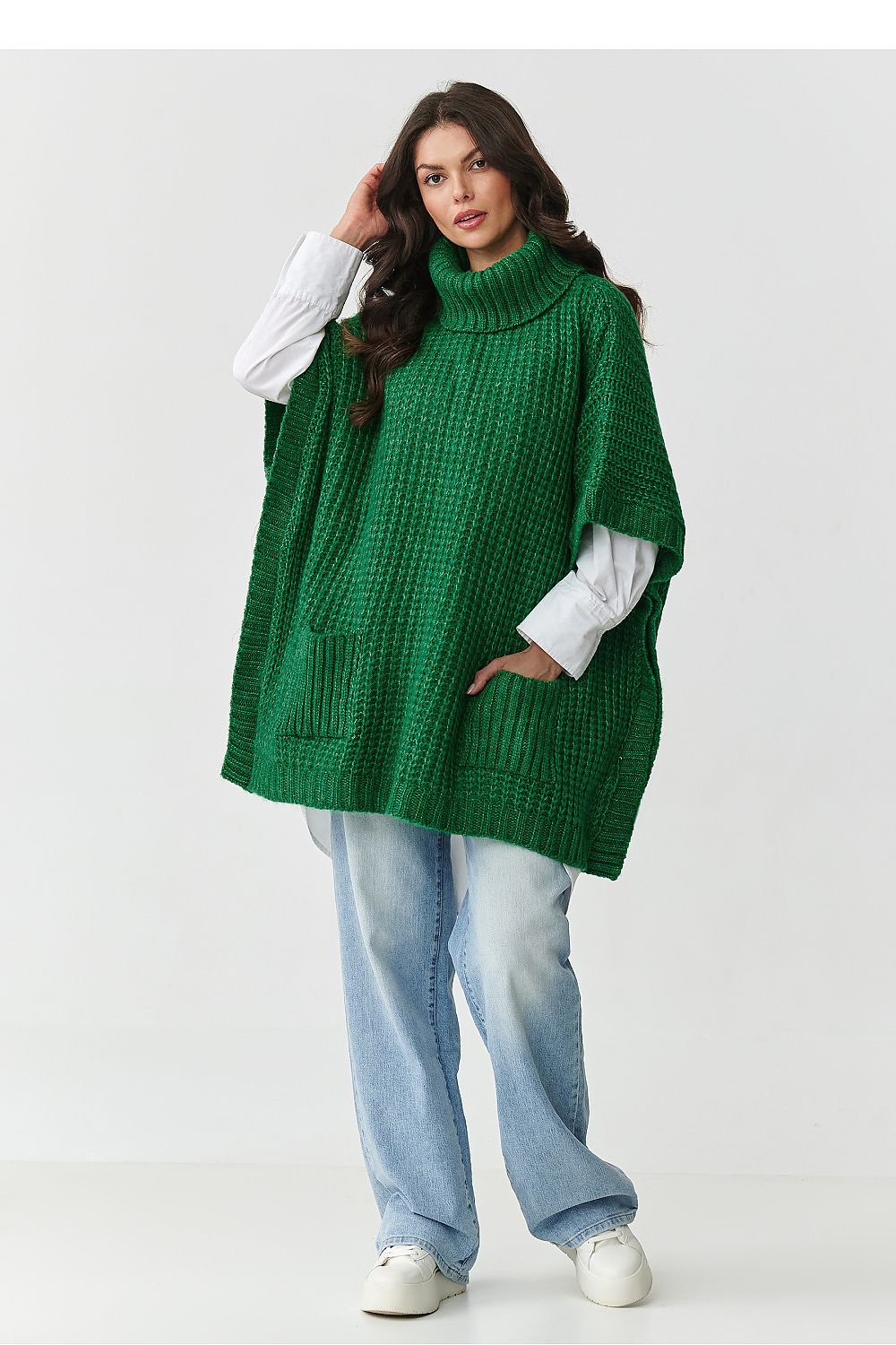 Turtleneck model 217655 Makadamia