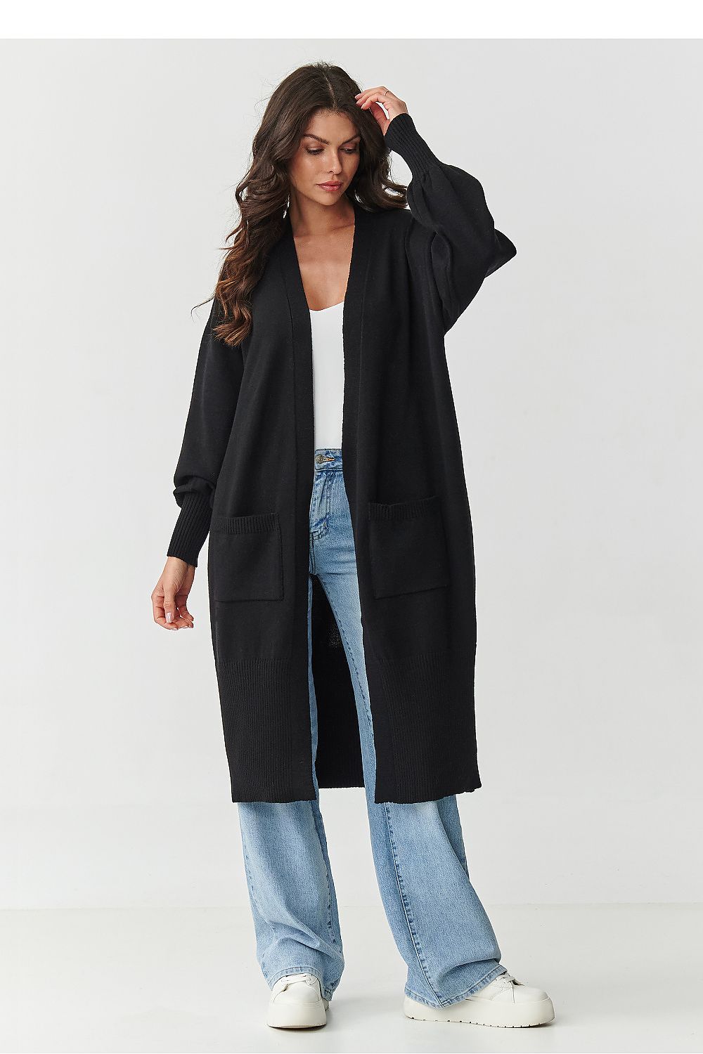 Cardigan model 218107 Makadamia