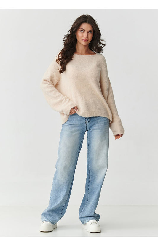 Jumper model 218807 Makadamia