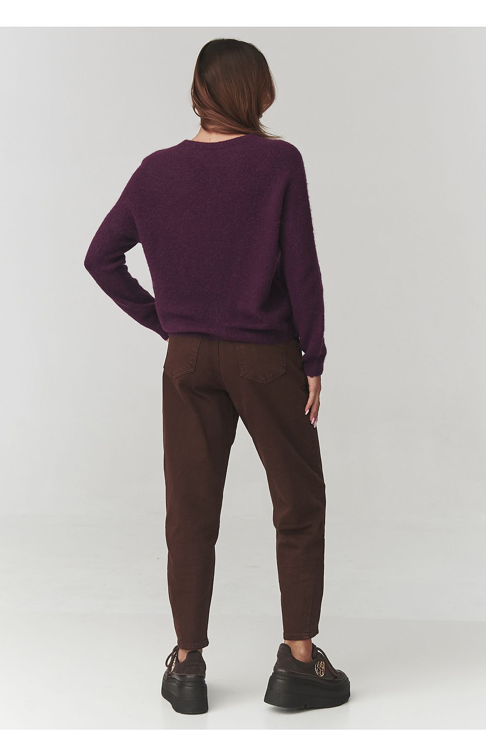 Jumper model 220790 Makadamia