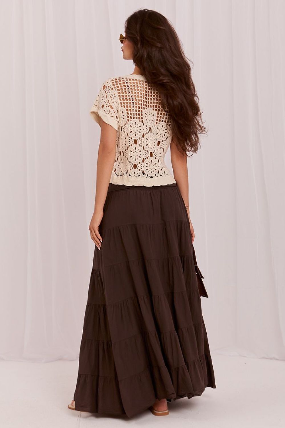 Long skirt model 229478 Italy Moda