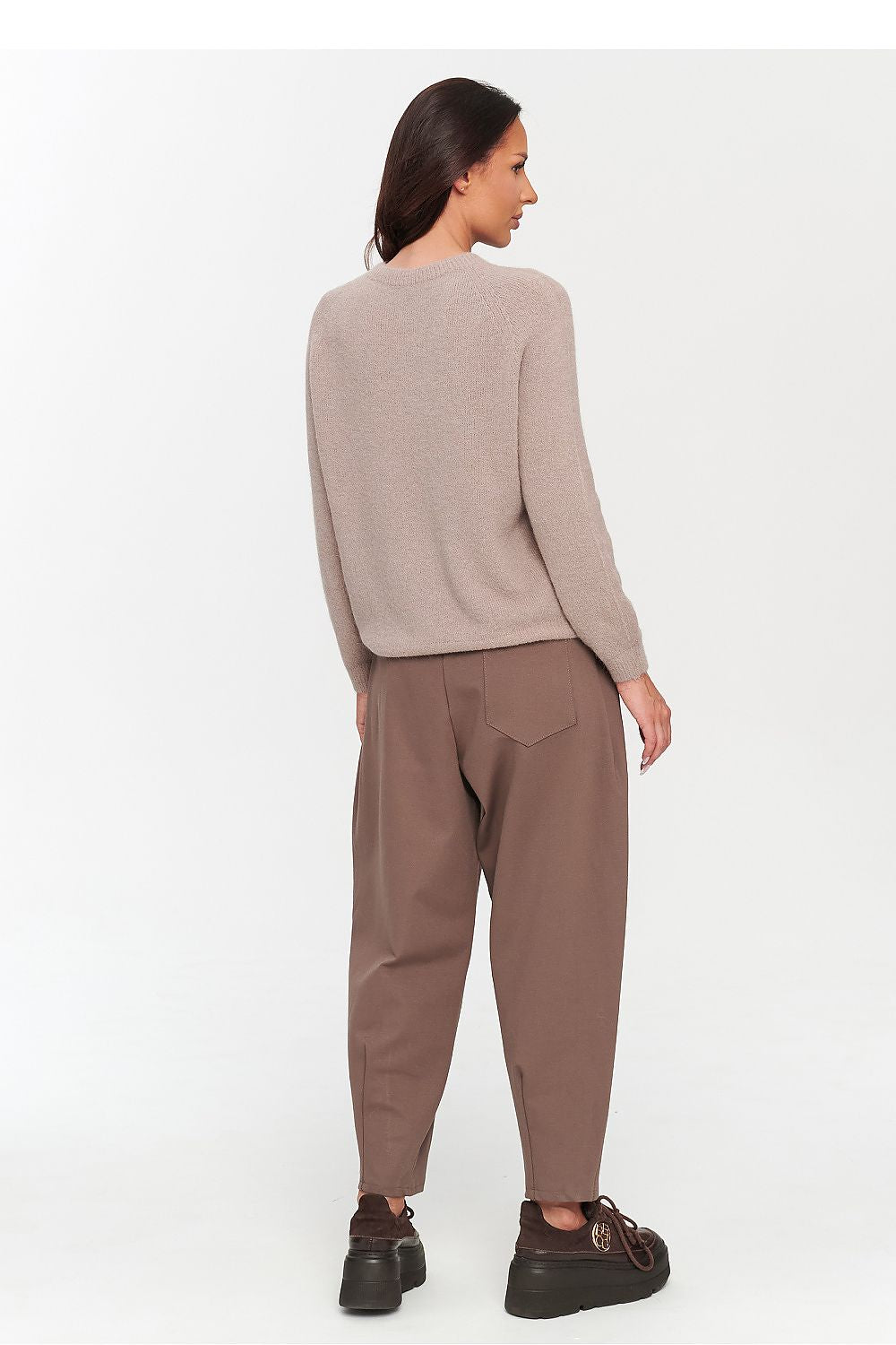 Jumper model 230853 Makadamia
