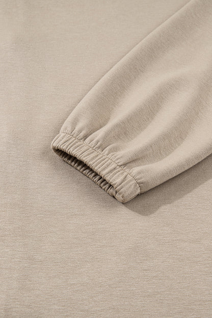 Goat Bow Embroidered Zip Up Hoodie