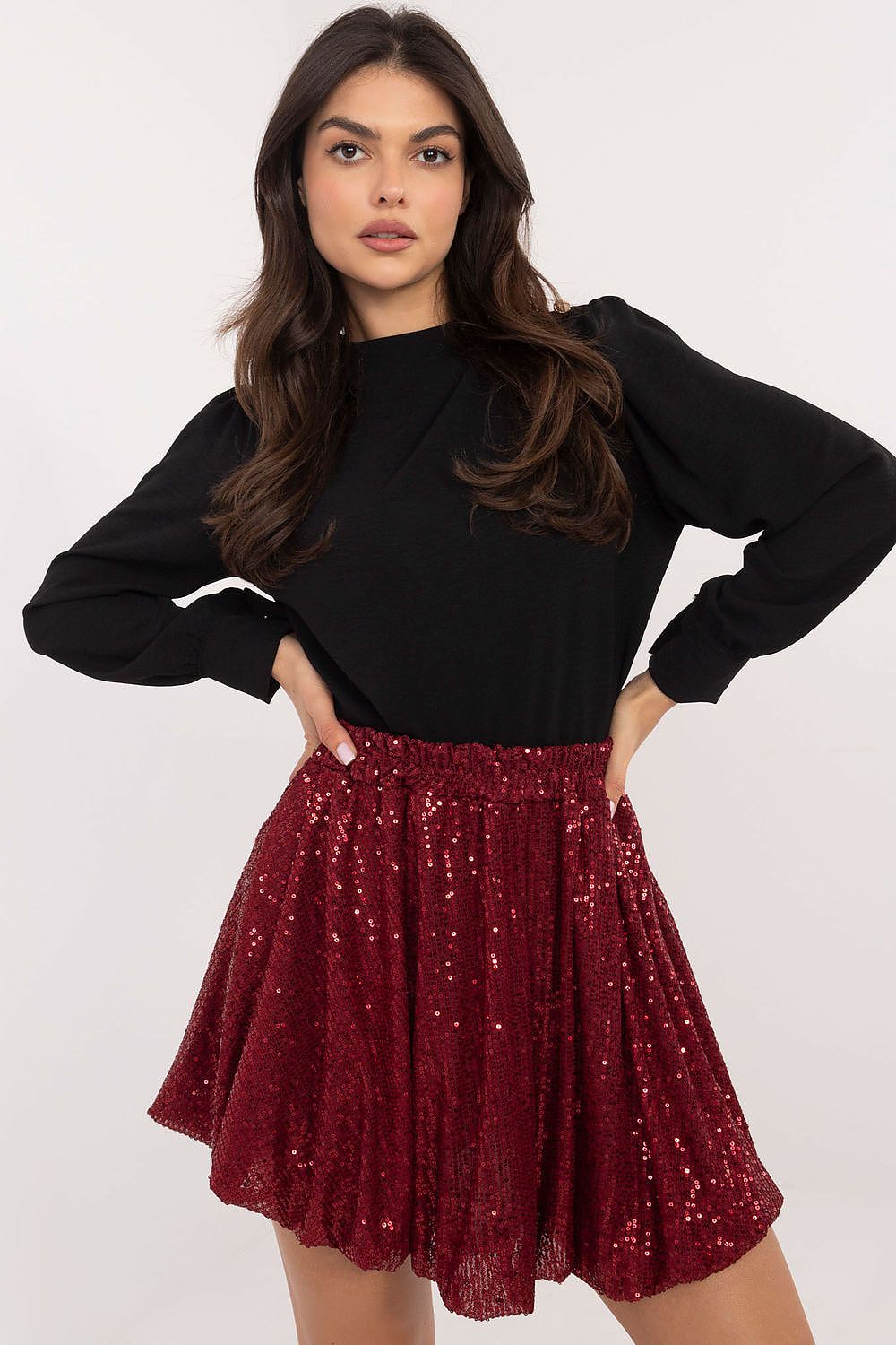  Short skirt model 203772 Italy Moda 