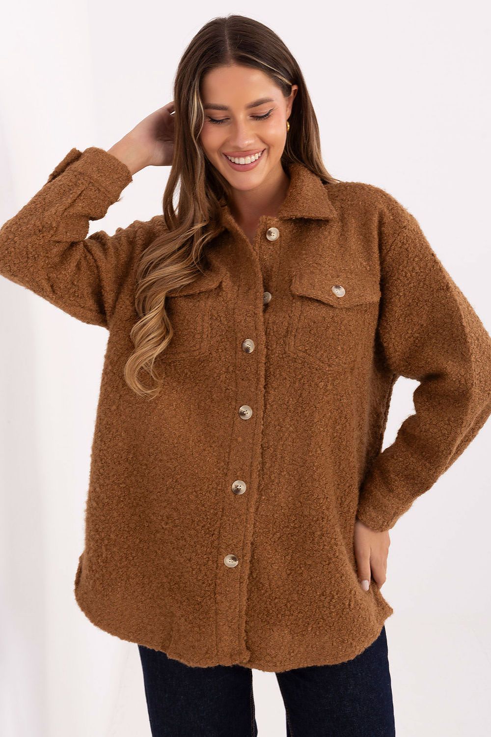  Long sleeve shirt model 219097 Factory Price 