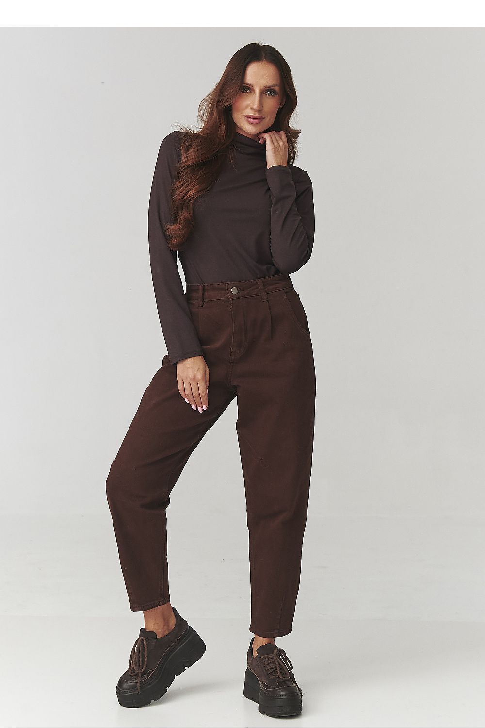  Blouse model 220802 Makadamia 