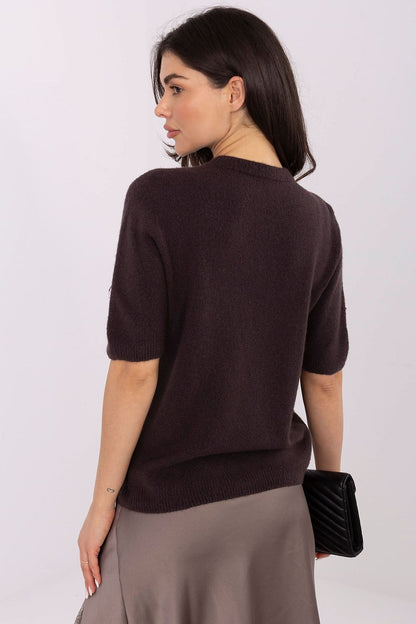  Short sleeve sweater model 221596 Italy Moda 