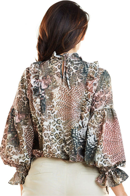  Blouse model 129919 awama 