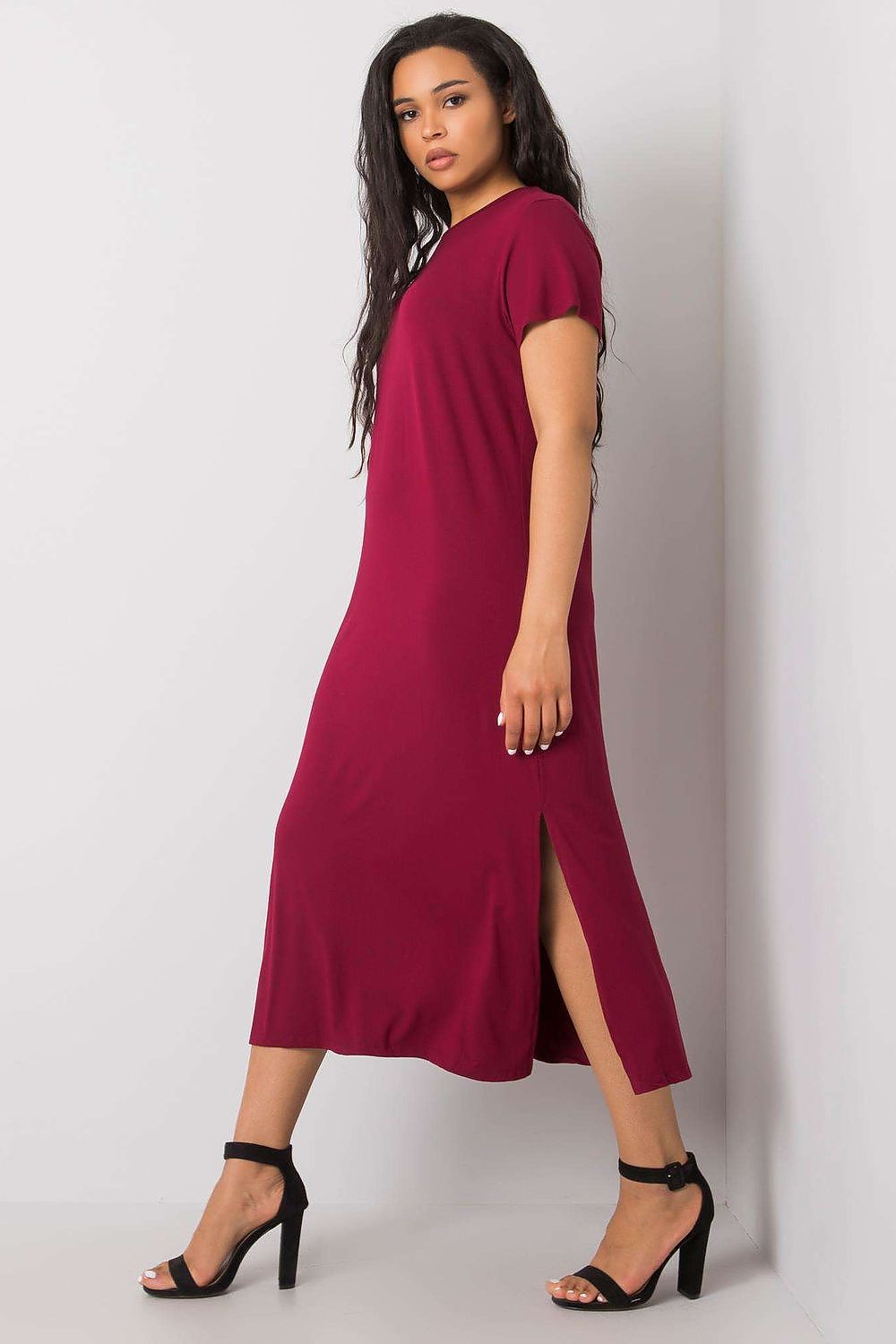  Plus size dress model 166010 BFG 